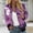 Purple, variant on WXLWZYWL Womens Halloween Bomber Jacket Funny Spooky Ladies Coat Ghost Floral Graphic Cardigan Zip Up Long Sleeve Dressy Tops Moto Biker Windbreaker