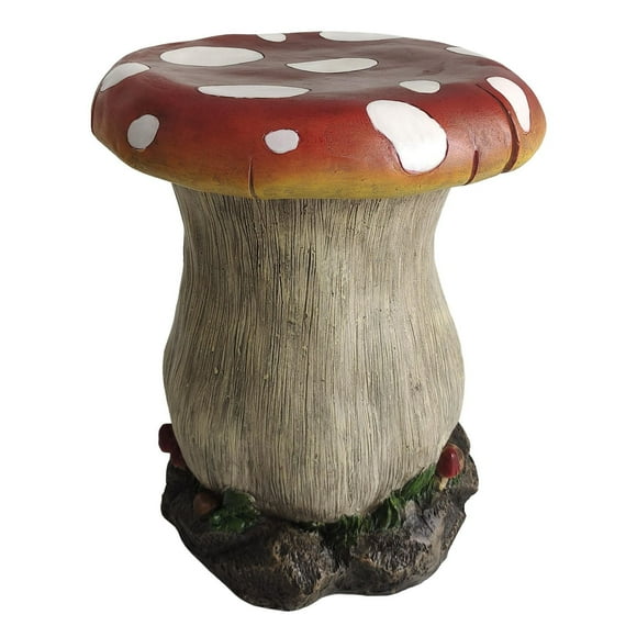 Angelo Décor Tabouret/table d'appoint champignon de 46 cm