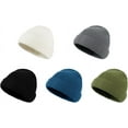 thumbnail image 6 of YooGuoGuo Beanies Hat for Men Cuffed Skull Ribbed Watch Cap Daily Plain Knit Ski Caps Soft Warm Hat Thick Slouchy Snow Skullcap, 6 of 7