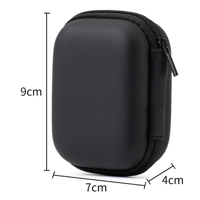 Headset Bag Easy Storage Red Headphone Protective Cover Eva Zipper Portable Storage Bag Dust-proof And Anti-fall Eva Material Type B M