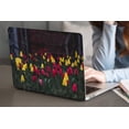 thumbnail image 4 of KSK KAISHEK Protective Case Hard Cover for MacBook Pro 13" 2022 - 2016 A1706/A1708/A1989/A2159/A2251/A2289/A2338 M1 + Black Keyboard Cover, Flower 1263, 4 of 5