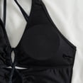 thumbnail image 6 of Awdenio Womens One Piece Swimsuits Cutout One Shoulder High Cut Cheeky One Piece Swimsuit Bathing Suit, 6 of 8