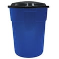 thumbnail image 2 of Contenedor Redondo con Tapa Plastic Trends Kartell 60 Litros Color Azul, 2 of 5