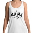 thumbnail image 2 of Heart Mamacita Tank Top Unisex X-Small White, 2 of 5