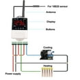 thumbnail image 3 of 110V-230VAC 10A WIFI Digital Thermostat Remote Control Aquarium Incubator, 3 of 8