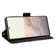 thumbnail image 5 of Case for Google Pixel 6 Pro Cover Adjustable Detachable Card Holder Magnetic closure Leather Wallet Case - Black, 5 of 5