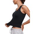 thumbnail image 3 of Musculosa CRZ YOGA Softembrace Cuello Redondo Negra M, 3 of 5