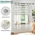 thumbnail image 5 of Giraffes Blackout Curtains Thermal Insulation 63 inch Grommet for Bedroom Living Room Bathroom Kitchen Windows 2 Pack, 5 of 6
