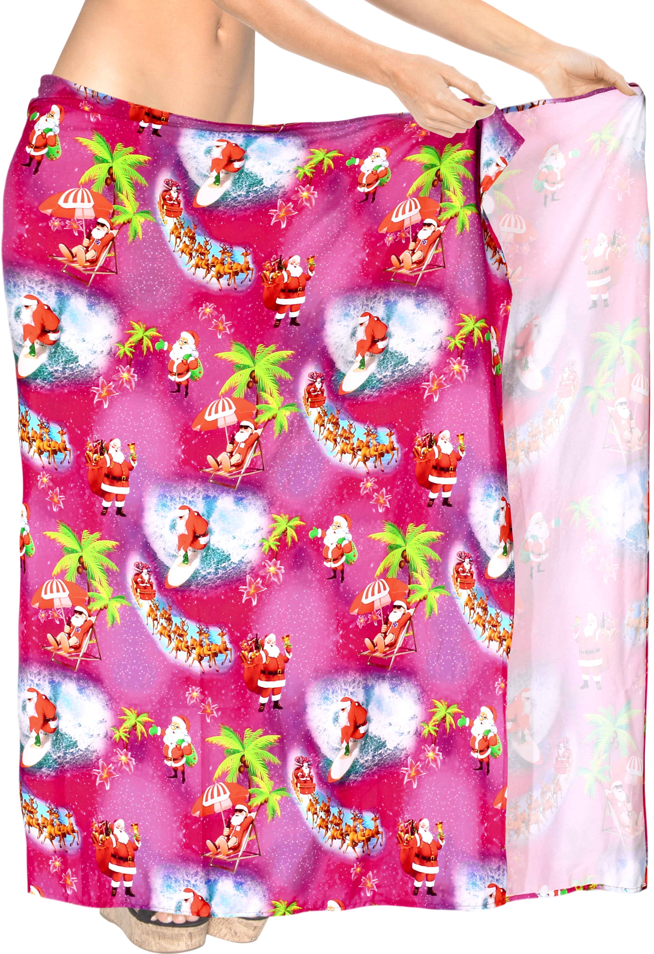 santa claus swimwear