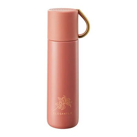 

304 Stainless Steel Plastic and Silicone Material Ladies Fashion Insulated Mugs with Lid Business Insulated Mug Gift Mug