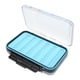 thumbnail image 3 of Caja para moscas, caja para moscas, transparente, doble, para aparejos de pesca, caja para anzuelos, caja para pesca con mosca, características líderes en su clase, 3 of 8
