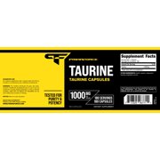 PrimaForce Taurine 1000mg Capsules, 180 Caps, Non-GMO & Gluten Free Supplement
