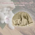 thumbnail image 2 of Unique Bargains Sleep Caps with Adjustable Elastic Bands 1 Pc Apricot M, 2 of 7