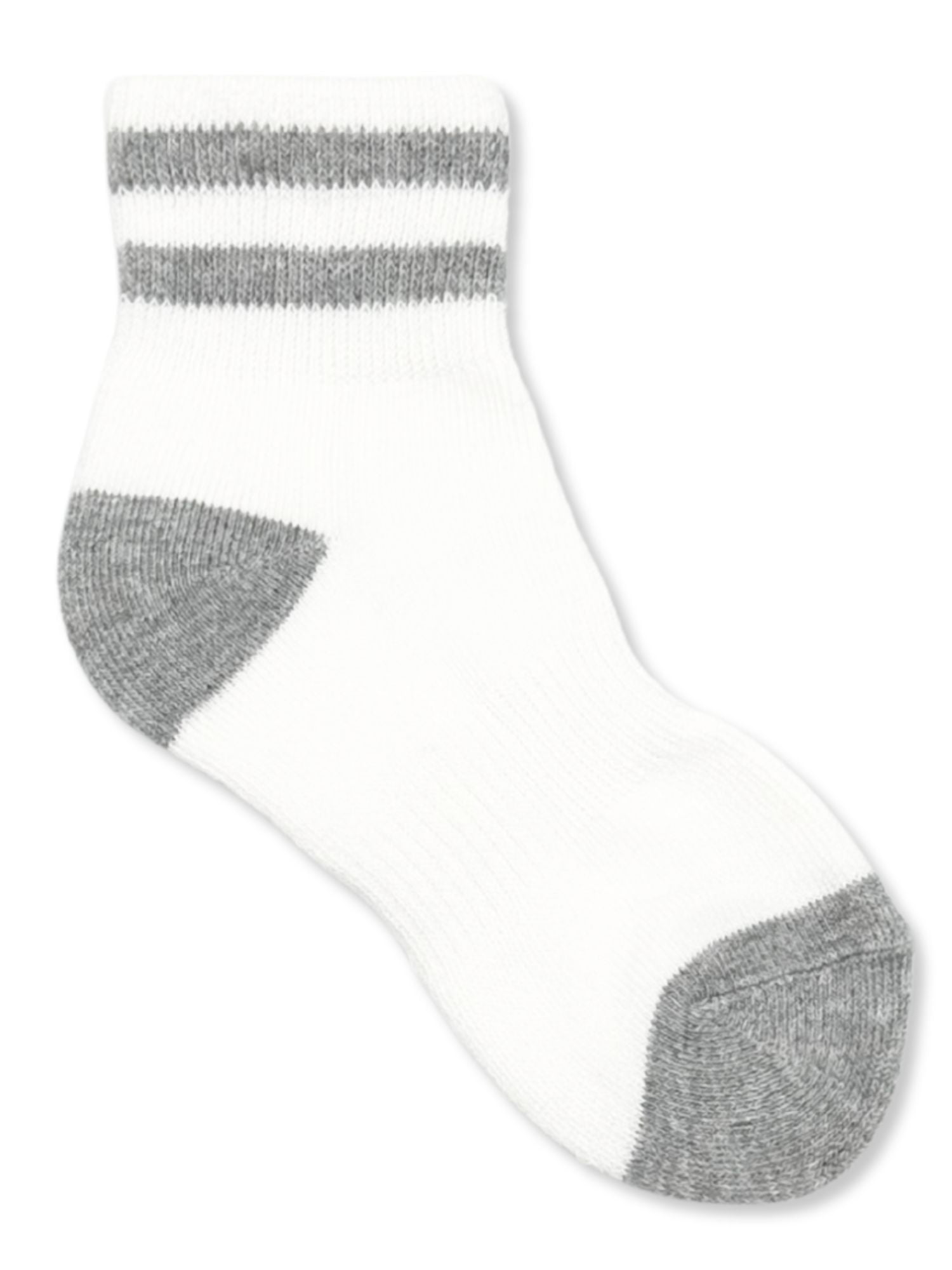 Wonder Nation Boys Sport Ankle Socks, 6-Pack, Sizes S-L