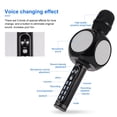 thumbnail image 3 of Mini Haut-Parleur Bluetooth avec Microphone Portable Réglable Portable Sans Fil Réglable Microphone Portable pour Karaoké Discours Fête, 3 of 9