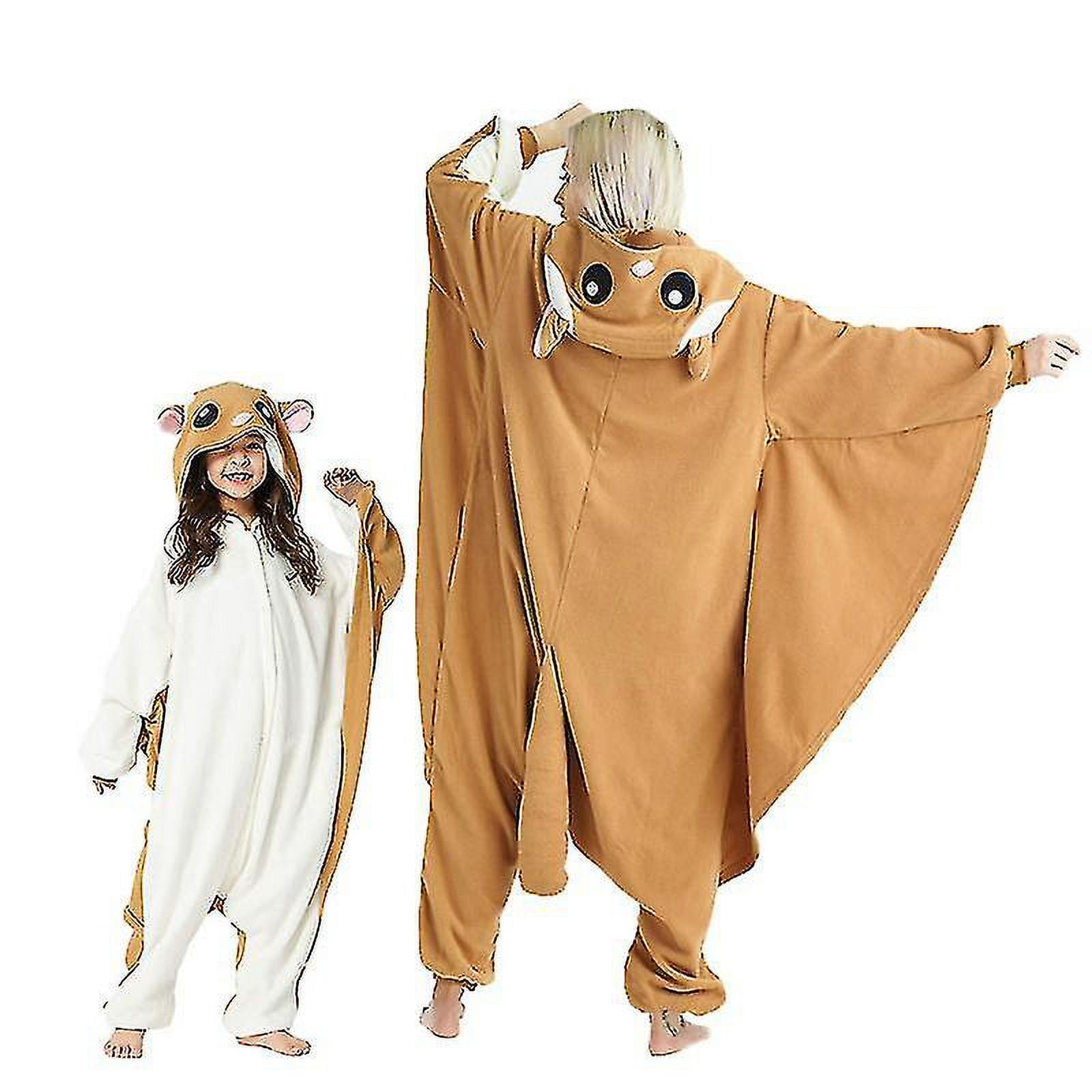 Sazac flying squirrel kigurumi adult unisex sale