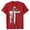 Red, variant on Shirts for Mens Cross Jesus Graphic Shirt Short Sleeve Tops Red XL