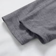 thumbnail image 4 of Chemises pour Hommes Mode Col Rond Manches Longues Pyjama Fin, 4 of 9