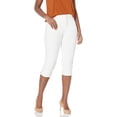 thumbnail image 1 of Vaqueros Capri Gloria Vanderbilt Amanda Vintage White para mujer, 1 of 3