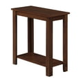 thumbnail image 2 of Convenience Concepts Designs2Go Baja Chairside End Table with Shelf, Espresso, 2 of 6