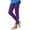 Purple pants fou women #1, variant on TtopsQueen Women Cropped Skinny Pants, Elastic High Waist Slim Fit Capri Trousers with Hollow Lace Scalloped Hem, Stretchy Daily Casual Bottoms with Pockets Army Green,L