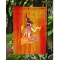 thumbnail image 3 of Mermaid in Witches Hat Halloween Garden Flag, 3 of 3