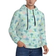 thumbnail image 2 of Wukai Sea Turtle Print Men Hoodies Fleece Sweatshirts Long Sleeve Sweaters Pullover Fall Outfits Winter Clothes-XX-Large, 2 of 7