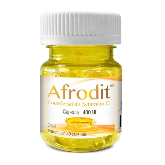 AFRODIT (VITAMINA E) CAP 400 UI C/30