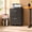 Black, variant on GALAXHERO 2 Drawer Filing Cabinet with Lock, Wooden Printer Stand with Storage for Home Office, Mobile Locking File Cabinet Fits Letter/A4 Hanging Files, Black