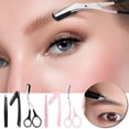 thumbnail image 1 of mtvxesu Eyebrow Scissors, 3 Piece Set of Eyebrow Trimmers and Small Tools, Stainless Steel Eyebrow Clips, Eyebrow Pliers, Eyebrow Comb Tools Eyebrow Scissors Curbed Tip Eyebrow Shapers Clearance, 1 of 2