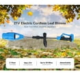 thumbnail image 3 of Foldable Leaf Blower, Portable Quiet Cordless Leaf Blower  for Outdoor Space, 3 of 7