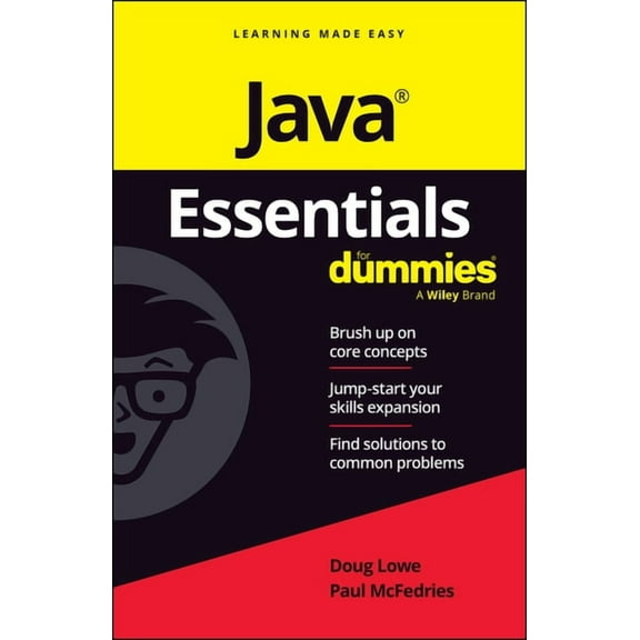 Java Essentials for Dummies, (Paperback)