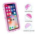 thumbnail image 4 of SOATUTO iPhone XR Case,Heavy Duty Defender Cover Full Armor Body Shockproof Protection Bumper,3 in1 Layers Hybrid TPU Rugged Rubber with Hard PC Panel Compatible with iPhone XR(Pink), 4 of 6