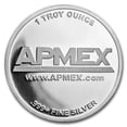thumbnail image 2 of 1 oz Silver Colorized Round - APMEX (Thank You - Sky Blue), 2 of 4