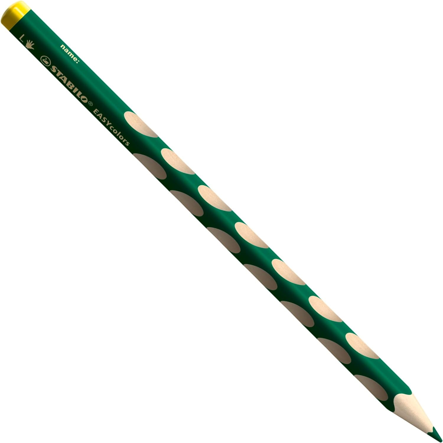 Ergonomic Coloring Pencil - STABILO EASYcolors - Left-Handed - Pack of 12 with Sharpener - Special Colors