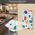 thumbnail image 5 of Yayeee Duplex Wall Plate 1-Gang 4.5"x2.7" Home Receptacle Light Switch Decorative Outlet Cover, Colorful Round, 5 of 7
