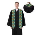 thumbnail image 4 of Haiem Hippie Style Pattern Graduation Stole 2024 | Premium Satin Sash for Graduation Ceremony, 4 of 7