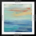 thumbnail image 5 of Art.com Sunset Beach II Art Print by Silvia Vassileva, Black Frame Wall Art, 38" x 38", 5 of 5