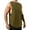 Army Green, variant on IYTR Men's Tank Top Shirts Sports Fitness Workout Vest Fitness Workout Crewneck Solid Color Summer Sleeveless Tank Tops Shirts Wine L