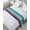 Teal Purple, variant on Xipuska Hockey Sports Bed Runners for Twin Size Bed, Decorative Bed Throws for Foot of Bed, Turquoise Aqua Purple Gradient Colored Bed Runner Sofa Throw Bedding Scarf Protector Slipcover for Bedroom