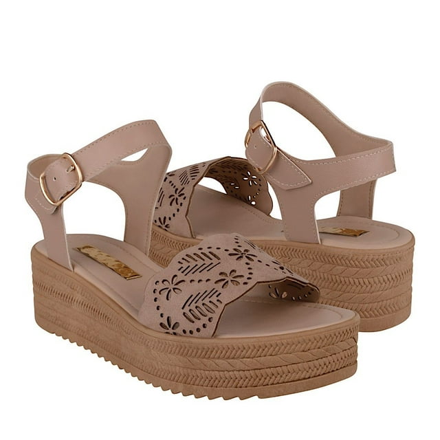 SANDALIAS DAMA STYLO 16828 SIMIPIEL BEIGE Stylo 16828