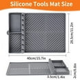 Black Stone Grill Silicone Side Shelf Mat Oil Drain Pad Grilling Tool