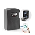 thumbnail image 2 of Smart Key Lock Box Wall Mounted Aluminum Alloy Key Safe Box Weatherproof With Code Key Storage Lock Box Indoor Outdoor ,Your Exclusive Wealth Manager, 2 of 7