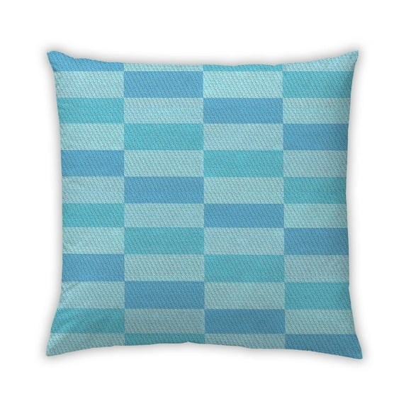 Ahgly Company Outdoor Square Contemporary Throw Pillow, 18 inch by 18 inch