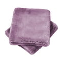 thumbnail image 3 of Home Soft Things Heavy Faux Fur 2 Piece Throw Pillow Cover Set - Wood Rose - 26" x 26", 3 of 5