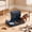 Blue, variant on 2-in-1 Automatic Pet Feeder and Water Dispenser, Large Capacity Gravity Fed Bowl, Non-Slip Integrated Eating Station for Kittens, Small Dogs