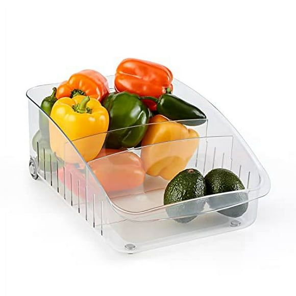 Youcopia RollOut Fridge Drawer, 10, clear