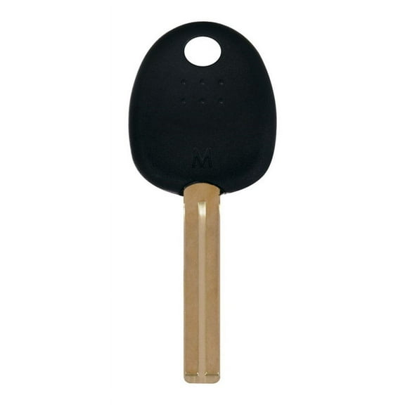 KeyStart 9977292 Chipkey Transponder Key Automotive HY20PT Double For Hyundai Kia Black/Silver