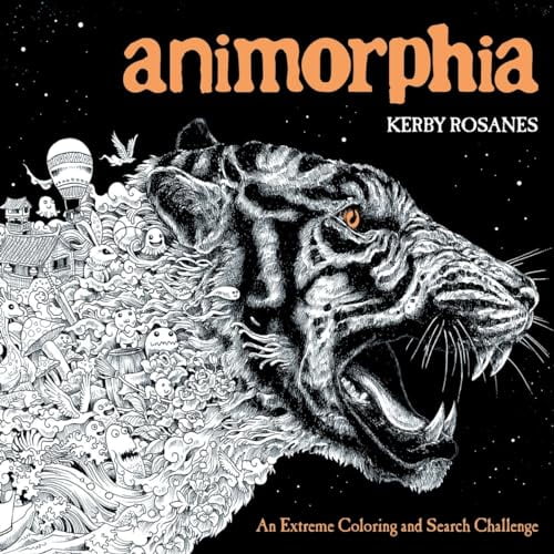 Pre-Owned Animorphia: An Extreme Coloring and Search Challenge, 9780147518361, Paperback, Illustrated edition