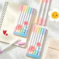 thumbnail image 6 of 6 Pack Fruit Scented Dual Tip Highlighters – 10ml Fine Tip Markers, Multi-Color Sweet Aroma Pens for Clear Marking, Sketching & Journaling, Campus Supplies for Pupils, 6 of 6